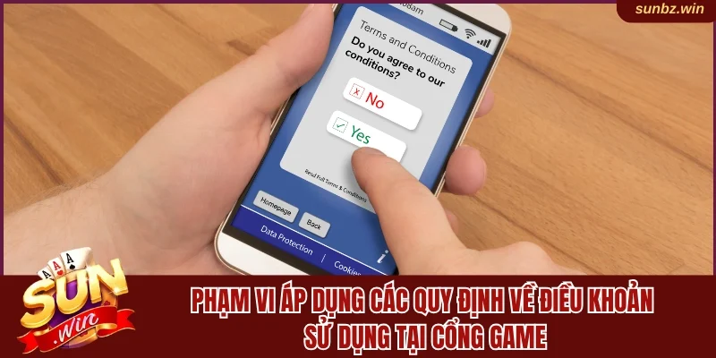 Phạm vi áp dụng các quy định về điều khoản sử dụng