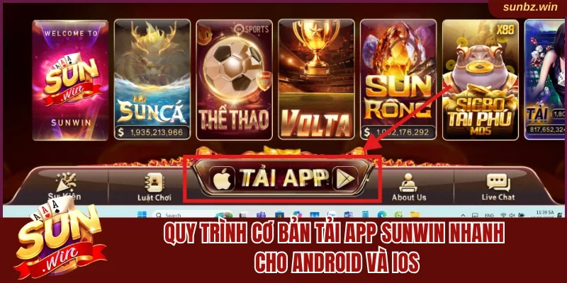Tải app Sunwin